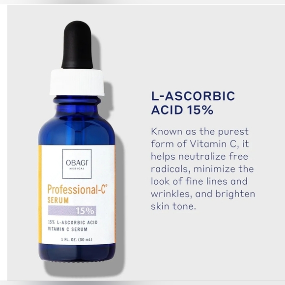 OBAGI-Professional-C®Serum 15%Vitamin C Serum for Face, Full Size 1 fl oz. NIB - Picture 3 of 4